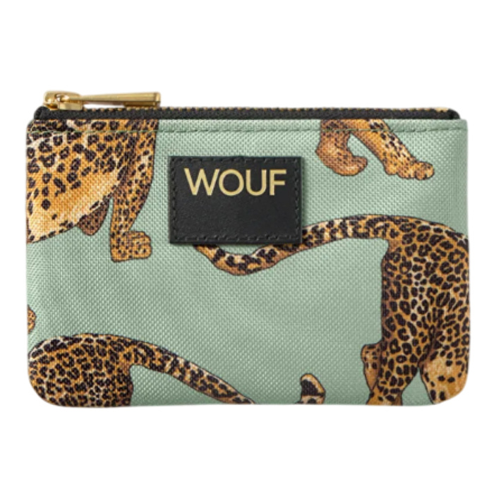 WOUF Emerald Leopard Wallet